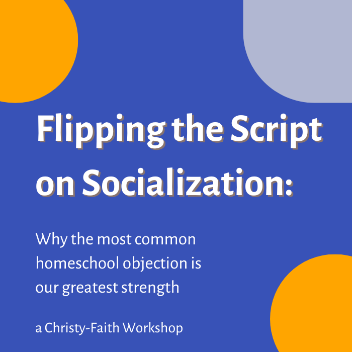 Flipping the Script on Socialization Workshop