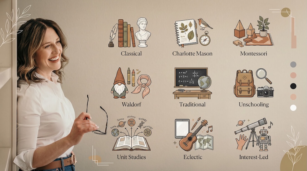 9 homeschool styles explained — Christy-Faith