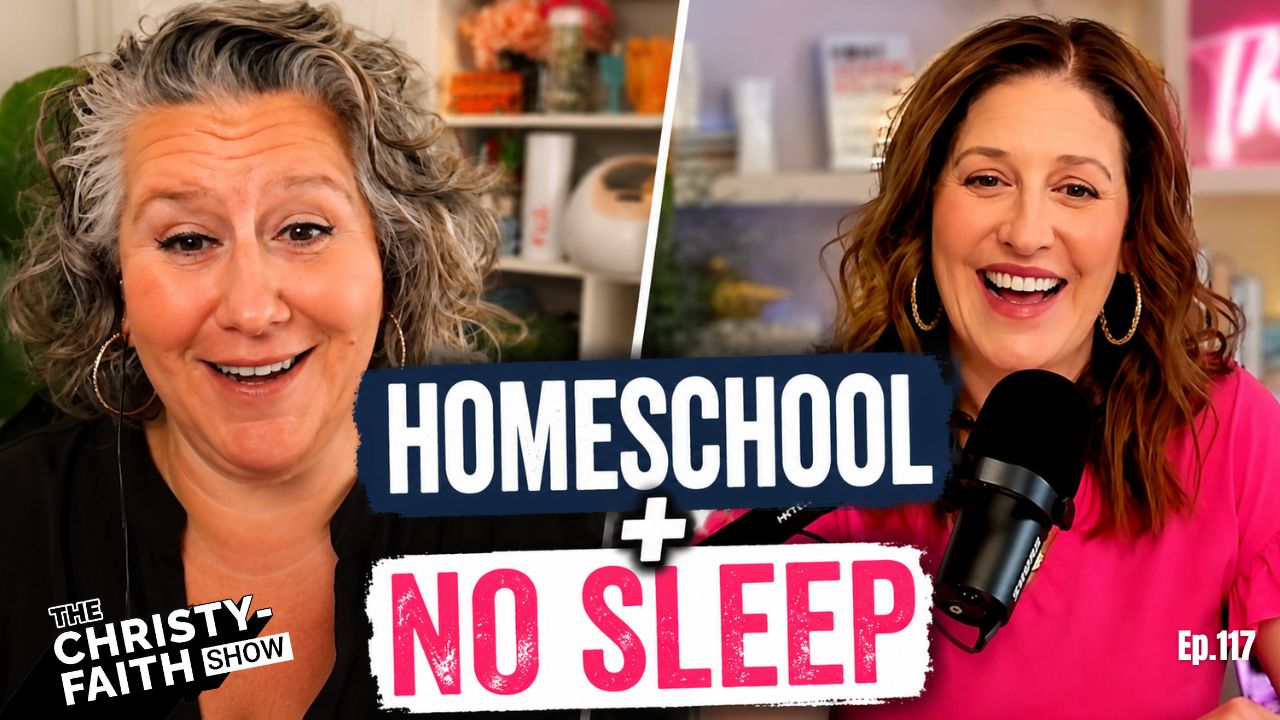 Struggling to homeschool with a baby who won't sleep? Certified IBCLC Natalie Diaz shares gentle sleep help for exhausted homeschool moms — no cry-it-out required.